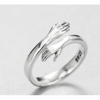 Adjustable Love Ring - Open Band Couple's Ring
